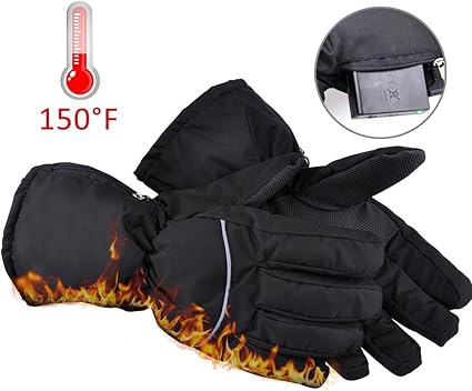 battery operated winter gloves