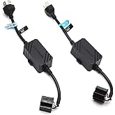 BEAMTECH H4 Fog Light Decoder，Anti Flicker，Error Warning Canceller，1PC