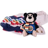 Pendleton Yellowstone National Park Pet Blanket + Plush Bear Dog Toy Set