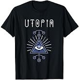Amazon.com: Todd Rundgren's Utopia Eye Tee Officially Licensed T-Shirt ...