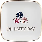 Kamra, Flora Square Trinket Tray Small OH Happy Day