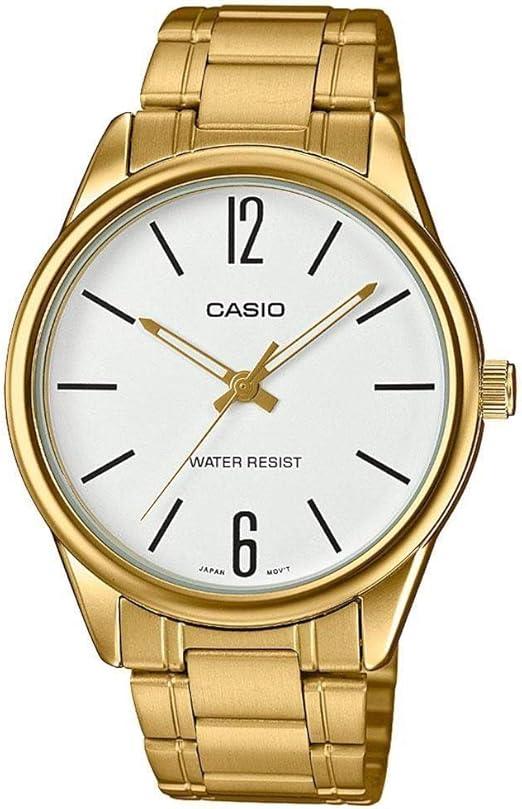 casio quartz gold