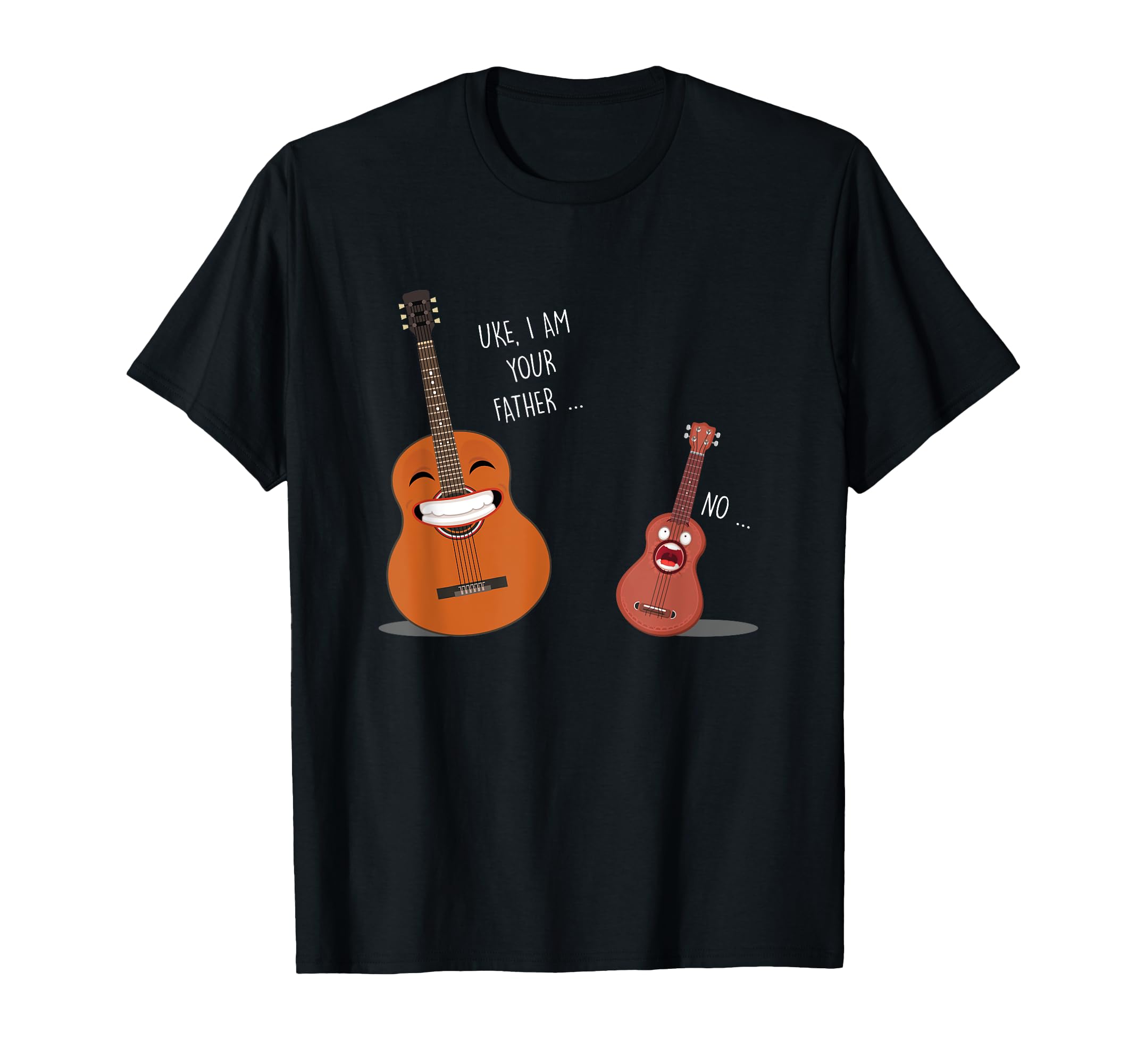 Guitar Ukulele Your Father Guitar Hawaii Hawaiian Musician T-Shirt