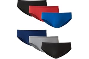 Hanes Men's Bikini Pack, Moisture-Wicking Stretch Cotton Bikini 6-Pack, Odor Control Bikini Underwear, 6-Pack