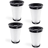 YUJINRU 4 Pack Vacuum Filters Compatible with iwoly C150 Cordless Vacuum Cleaner, Replacement 4 Hepa Filter