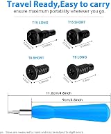 Lookka Ring Doorbell Screwdriver Replacement with 16 Screws for Video Doorbell view 6