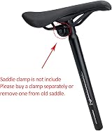 PLATT Bike Seat Post 25.4/27.2/28.6/30.8/31.6mm 350mm Aluminum Black view 5