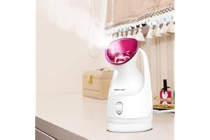 RICANK Facial Steamer Warm Mist Face Steamer Professional Hot Mist Moisturizing Facial Humidifier Hydration System Sprayer Deep Cleaning Facial Vaporizador Home Sauna
