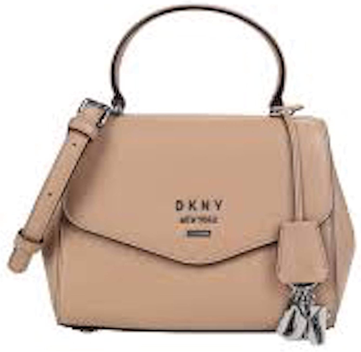 dkny paige leather medium satchel