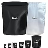 YINGZON 100 Pack Reusable Mylar Bags, 3.62 x 5