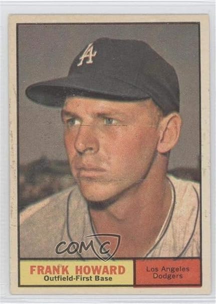 Amazon Frank Howard Baseball Card 1961 Topps Base 280 