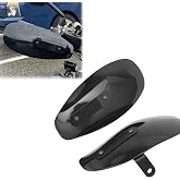 CYYHMY Motorcycle Handguards Hand Guards Fit for M8 M10 Mirror Mount | Universal Handlebar Protector Shield Windshield Deflectors ebike Scooter Touring MT03