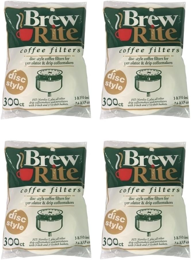 Round Coffee Filters for Percolators 3 to 3.5" Paper