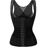 SHAPSHE Waist Trainer for Women Workout Corset Waist Cincher Shapewear Tummy Control Vest Body Shaper Invisible Girdle