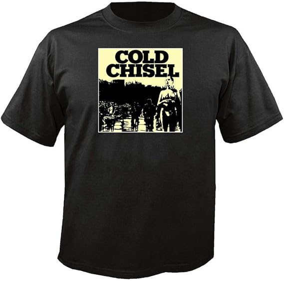 Cold Chisel Tee Shirt Adult Cotton Chisels First Album Cover On A T Shirt Amazon.de Bekleidung