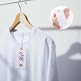 Wenrecu 100pcs 120x60mm White Blank Price Tags with String for Gifts Crafts view 6