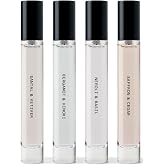 Salt &amp; Stone Body Mist Discovery Set, 4 Mini Fragrance Sprays, 0.34 oz Each | Lightweight Mist, Mini Sampler Set for Gifting &amp; Travel, Gender Neutral Fragrance, Glycerin &amp; Red Algae, Vegan, Paraben-Free