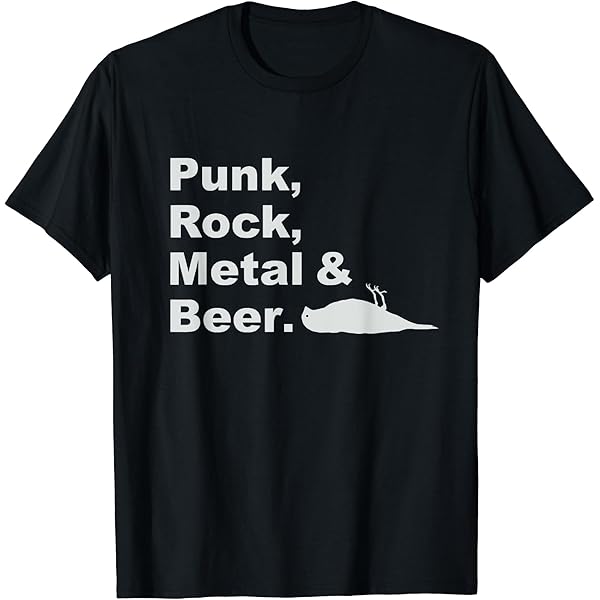 Amazon.com: ATTICUS Type Logo T Shirt (White Print