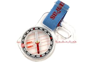 KanPas MA-40-FS Thumb Orienteering Compass: Acrylic, Shockproof & Waterproof