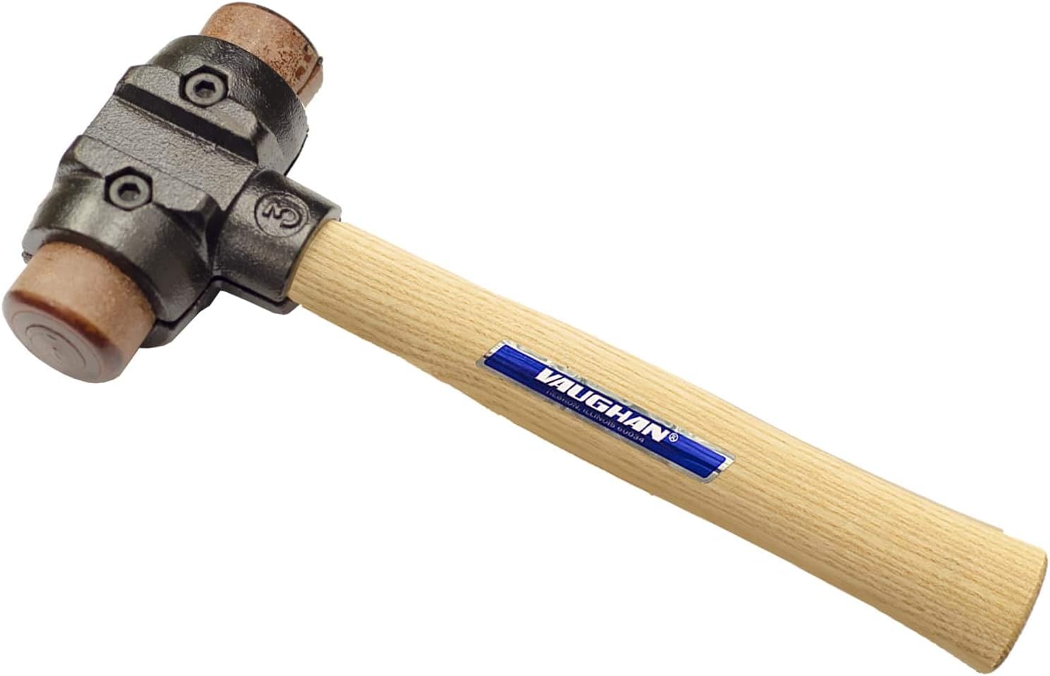 Vaughan 58714 SH175 SplitHead Hammer with Rawhide Face and 1.75Inch