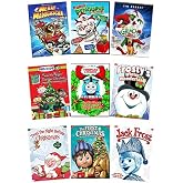 Kids &amp; Family 9-Movie Christmas DVD Collection: Merry Madagascar/Party with the Penguins/How the Grinch Stole Christmas/Super Why Xmas/Thomas Xmas/Frosty/Twas the Night/First Christmas/Jack Frost