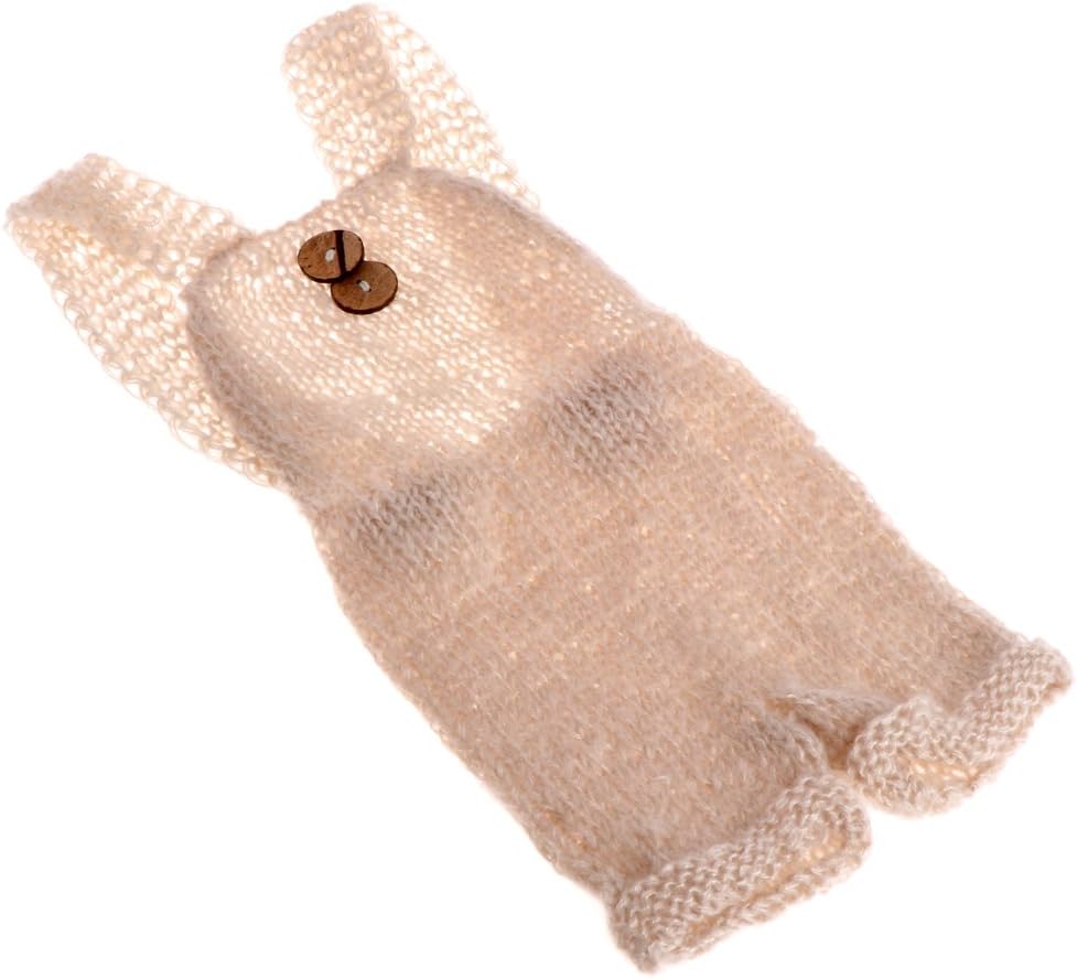 Runrain Newborn Infant Baby Boys Girls Knitted Photography Props Romper Clothing Outfits