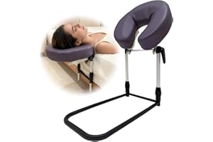 ZNALDP Massage Headrest for Bed, Adjustable Home Mattress Top Face Cradle Kit, Head Cushion for Massage Face Down, Quick Setu