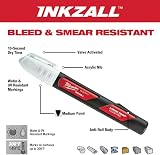 Milwaukee MHT48223711 INKZALL Liquid Paint Marker White for Industrial Use view 4