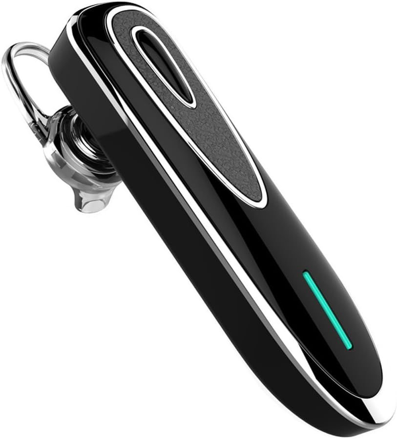 Bluetooth Earpiece Bluetooth Headset Wireless Headset Noise Cancelling Headphones Bluetooth Earbuds With Mic for iPhone Samsung LG Sony HTC Huawei (28 Hours Talking/35 Days Standby Time)