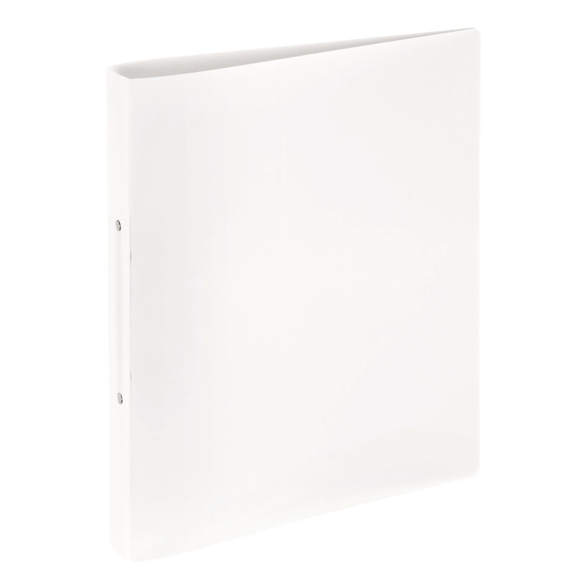 Pagna 20900-02 Ring Binder A4 Polypropylene 2-Ring Mechanism 25 mm White