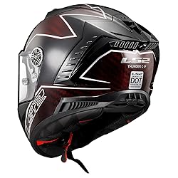 LS2 Helmets Thunder Carbon Lightning Helmet