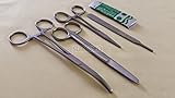 4 pcs Premium Grade Carmalt Forceps