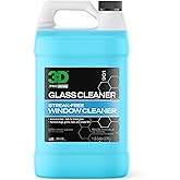 3D Glass Cleaner - Ready to Use, Tint Safe, Streak Free Glass Cleaner - Gallon
