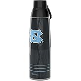 Tervis Venture Water Bottle North Carolina Tar Heels - Full Speed Triple Insulated Tumbler Travel Cup Keeps Drinks Cold & Hot, 36oz, Stainless Steel