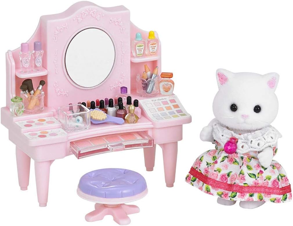 sylvanian dressing area set