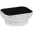Haoge LH-M47W Metal Lens Hood Shade for Olympus M.ZUIKO Digital ED 12mm f2 12 2 Lens Replaces LH-48 Silver