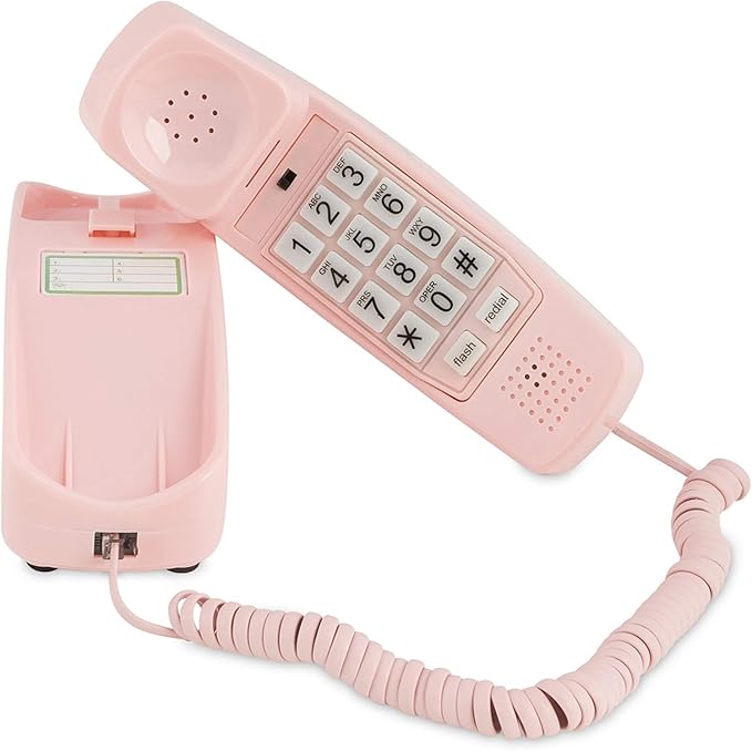Trimline Corded Phone Phones for Seniors Phone for Hearing impaired