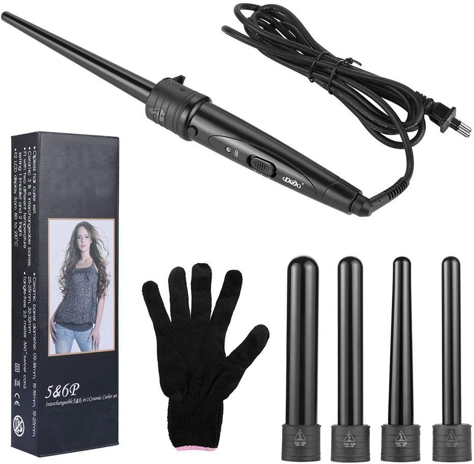 lockenstab mit dickem aufsatz