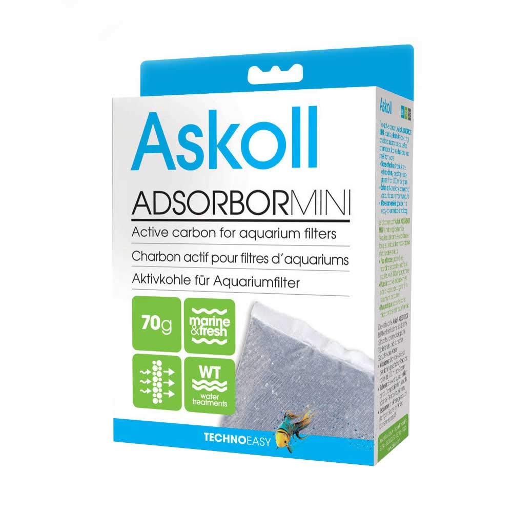 Askoll 924037 Adsorbor Mini Active Charcoal for Aquariums