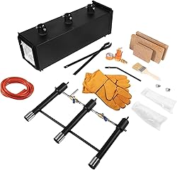 Portable Triple Burners Propane Forge, 3 Burners