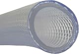 Cost Wise Clear PVC Braided Hose Food Grade Water Oil Fuel 12.5mm ID 15.9mm OD view 3