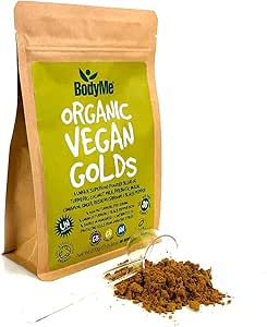 BodyMe Orgánico Vegano Oro Polvo | 270g | Súper Cúrcuma ...