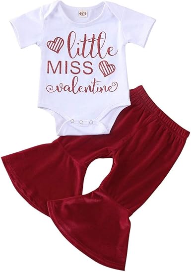 baby velvet bell bottoms