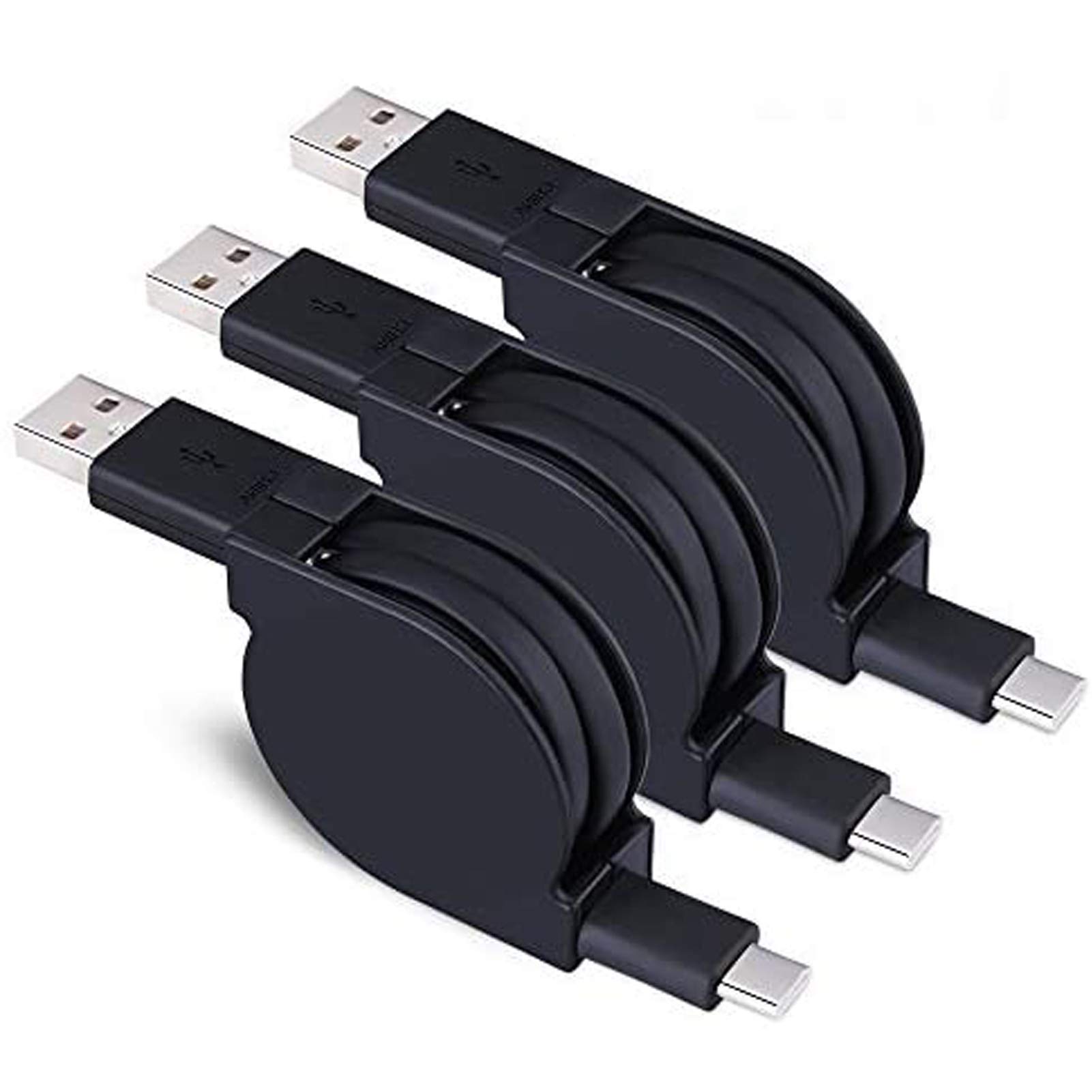 USB Type C Cable,Sicodo USB C Cable Cords 3 Pack (3.3ft) Fast Charger Cord Compatible with Samsung Galaxy S24 S23 S22 S21 FE S20 Ultra S20+ S10e Plus,LG G6 V60 V50 V40,Moto,Google Pixel 9 Pro,MacBook
