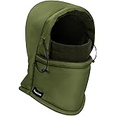 Winter Balaclava Ski Mask for Men, Windproof Beanie Hat Therma Fleece Hood, Winter Snow Gear for Outdoor, Motorcycle Skiing