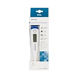 McKesson Digital Oral Thermometer with LCD Display - 30-Second Reading, Fever Alarm, Recall Memory - Includes Probe Sheaths, Storage Case, Manual, Battery, 1 Count