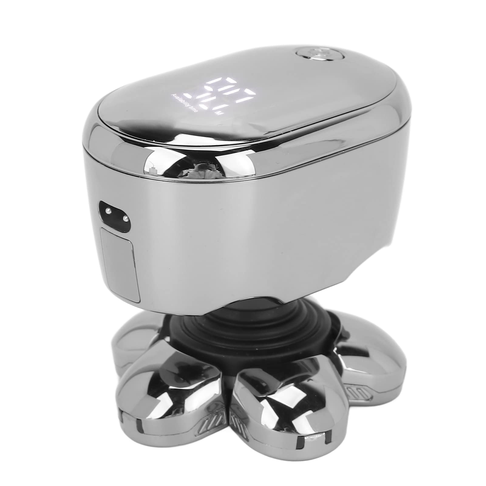 Electric Hair Clipper, Rechargeable IPX6 Waterproof 6 in 1 6pcs Floating Cutter Head Electric Head Hair Shaver for Home for Boys