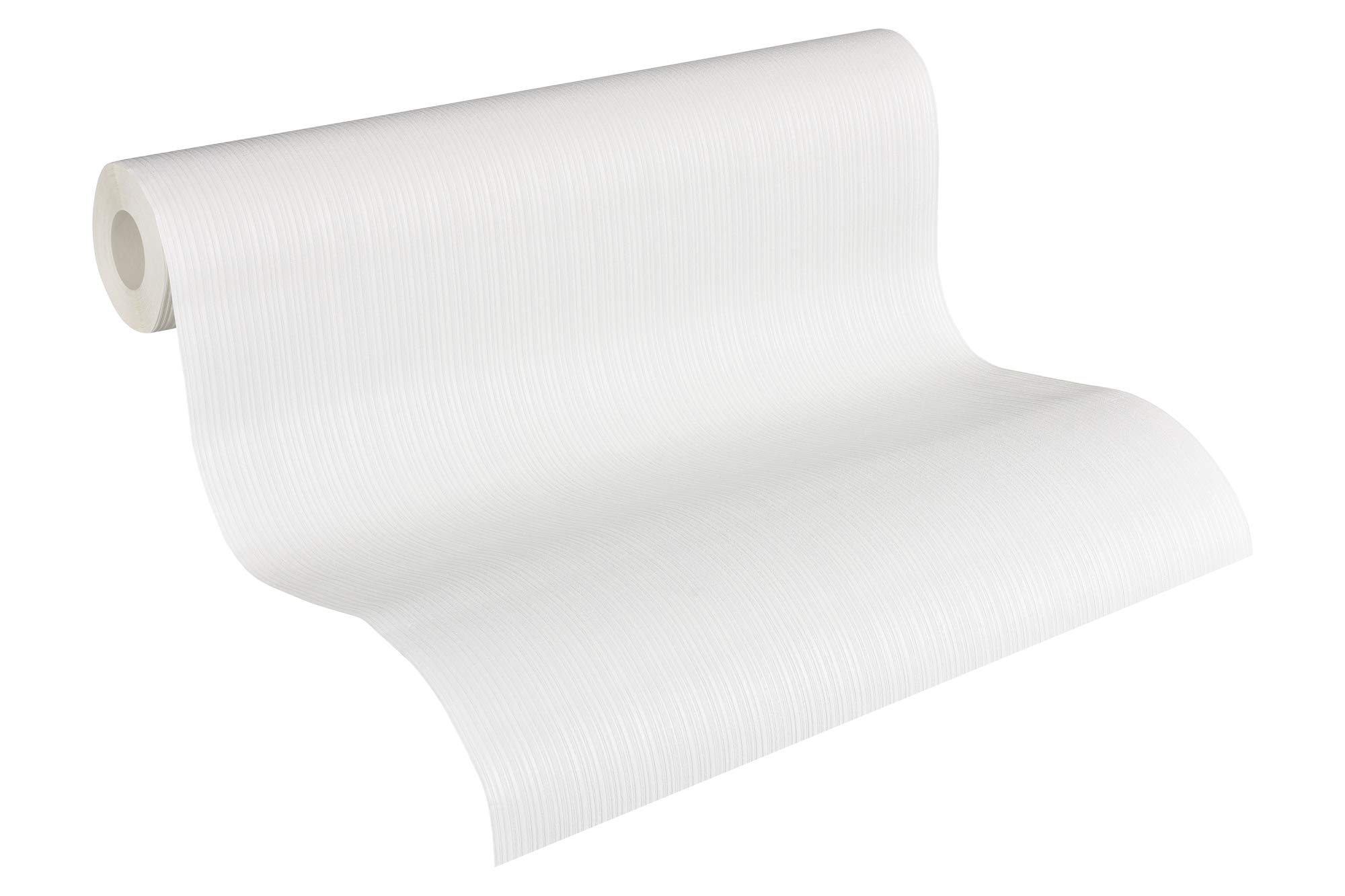 Architects Paper Paintable Non-Woven Wallpaper Pigment Classic Wallpaper 10.05 m x 0.53 m White Made in Germany 927514 9275-14