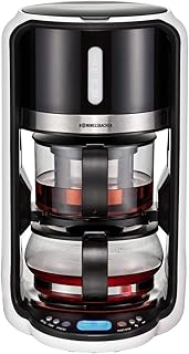 ROMMELSBACHER Tee Automat TA 1200 - 5 Programme, 4 Brühtemperaturen (80/85/90/100 °C), Ziehzeit bis 10 Min. einstellbar, Warmhaltefunktion, Startzeitvorwahl, Glas-Teekanne, Edelstahl-Teesieb, 1200 W