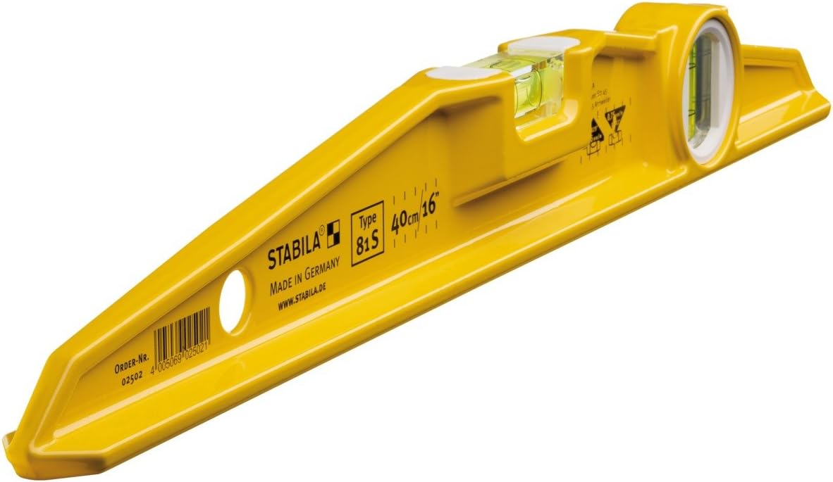 Stabila 81s Level Single Plumb 40cm/16in 2502 Amazon.co.uk DIY & Tools